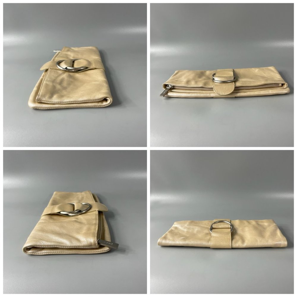 HOBO International Madeline Leather Fold-over Clutch - Picture 13 of 13